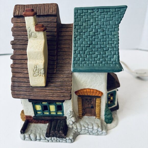 Our Town Porcelain Collectable 1st Edition The Miller House 1993 In Box VTG - Picture 13 of 15